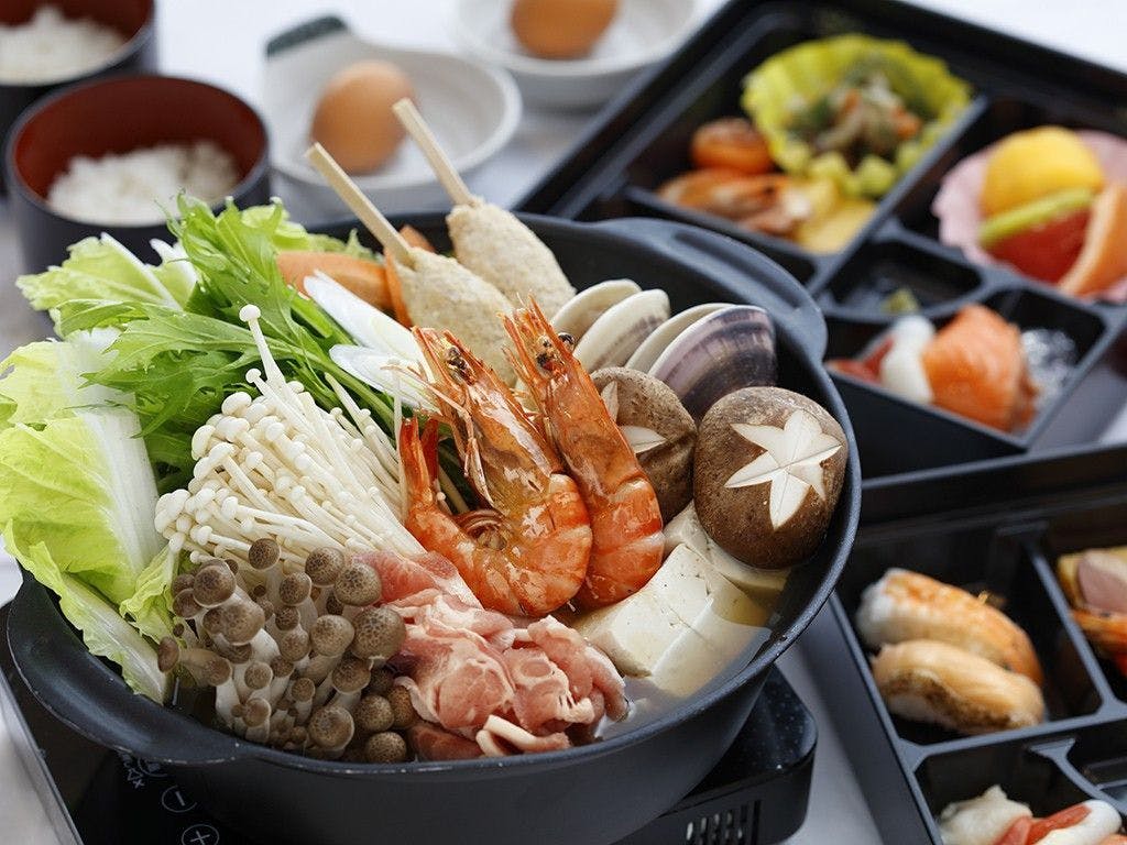お部屋食　寄せ鍋