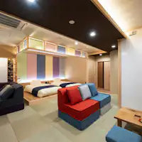 Kamar dengan Pemandian Mata Air Panas Terbuka - Lantai Shinkai -