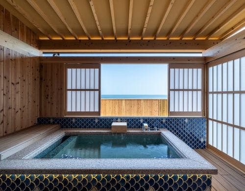 温泉露天風呂付き客室-しんかいフロア-