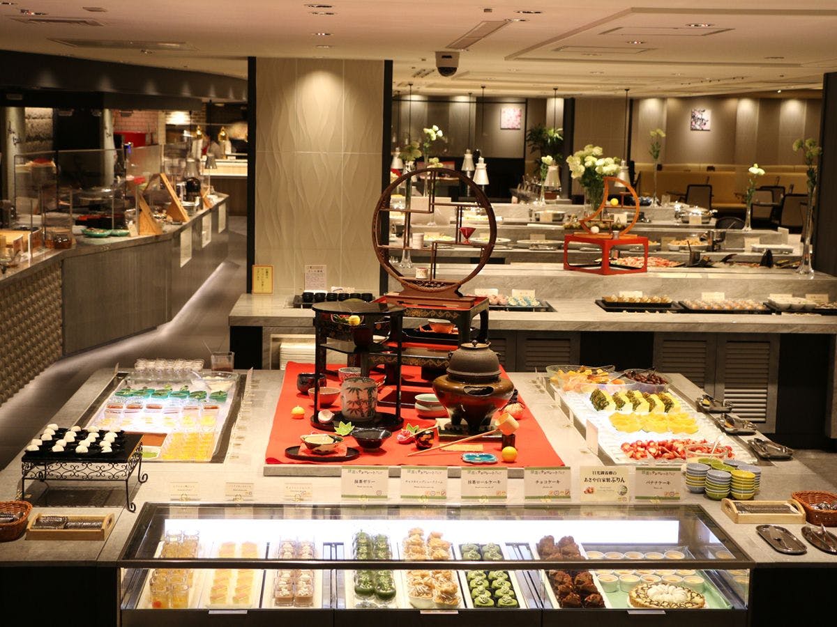 【抹茶＆チョコレートフェア開催！4/1～6/14】リンツチョコレート付／和洋中100種のバイキング