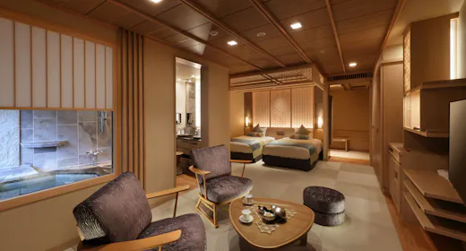 ◆眺望風呂付和洋室