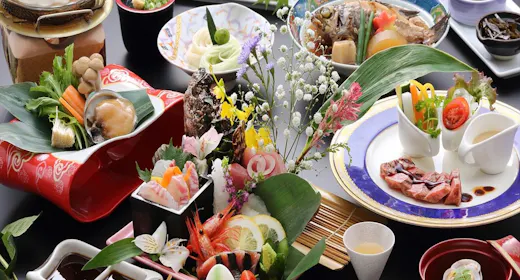 【量より質】「姿造里盛り合わせ5種」「鮑料理」「和牛ステーキ」付き・量より質の会席