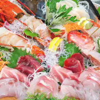 「常陸乃国いせ海老」入り大皿盛お造り