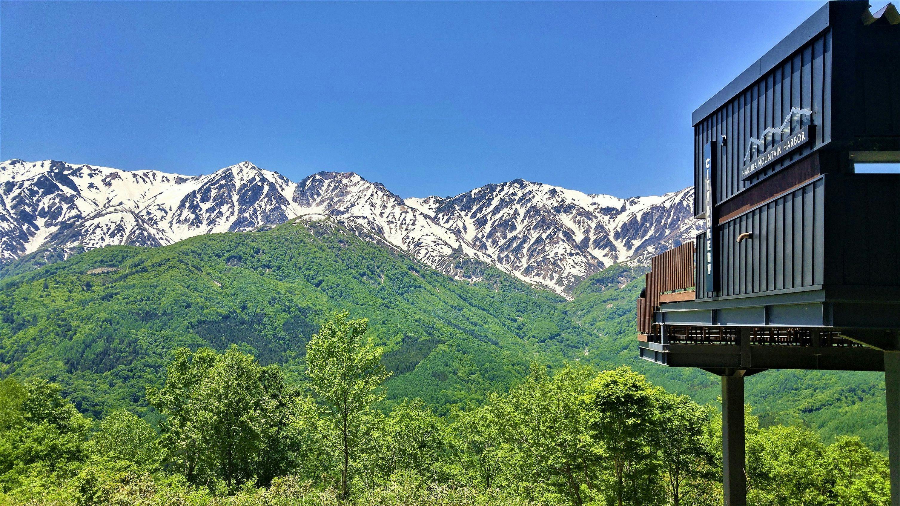 ฤดูใบไม้ผลิที่ฮาคุบะ อิวาตาเกะ เมาน์เทน ฮาร์เบอร์