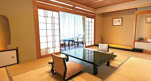 季和海和室12畳 陶器露天風呂付き/一例