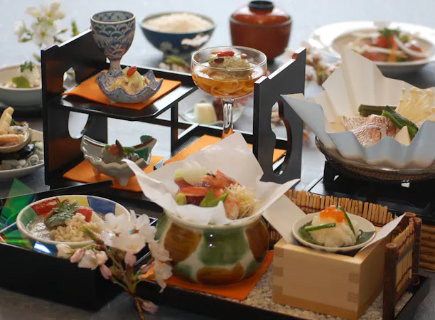 【創作会席 風月御膳】一例