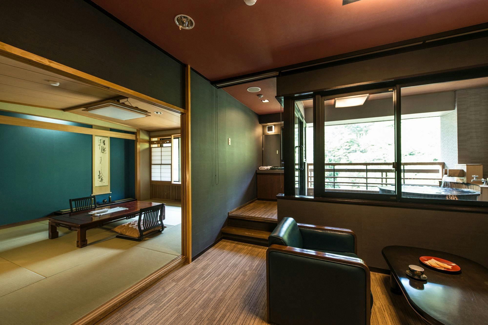 【ชั้นบนสุด・พร้อมอ่างอาบน้ำกลางแจ้ง～ห้องคุโอนสวีท～】