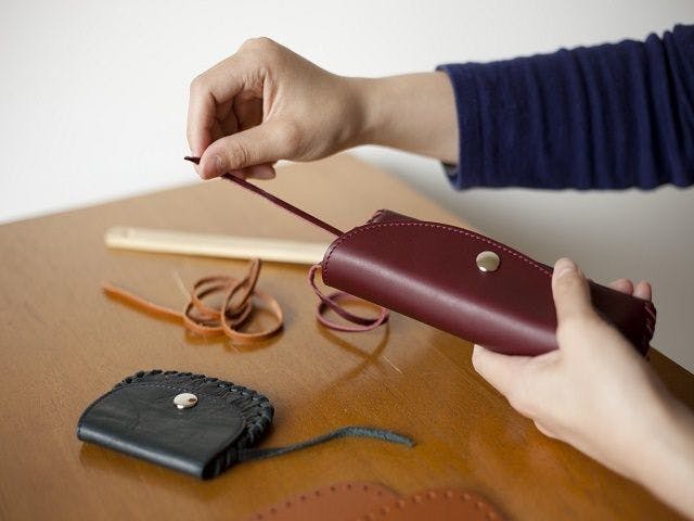 ソメスサドルのキュートな小物づくり