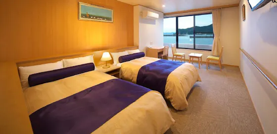 別亭海側洋室ツイン【準バリアフリー】