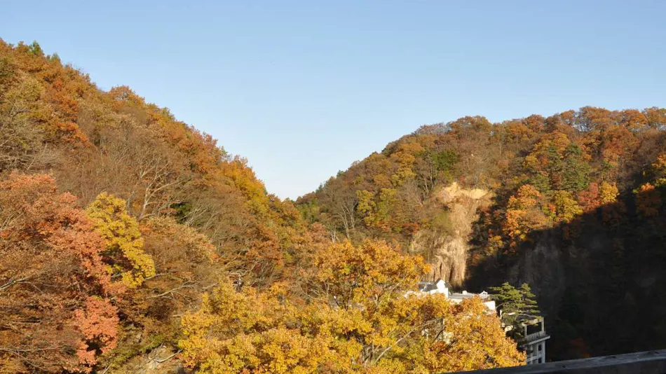 Okutsuchiyu Onsenkyo, Mountain Gorge Hot Spring, Kotaki Onsen