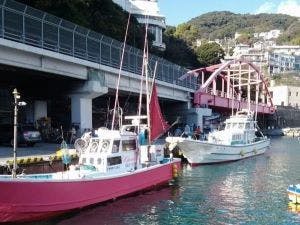 伊豆山港，第十喜久丸，住宿。