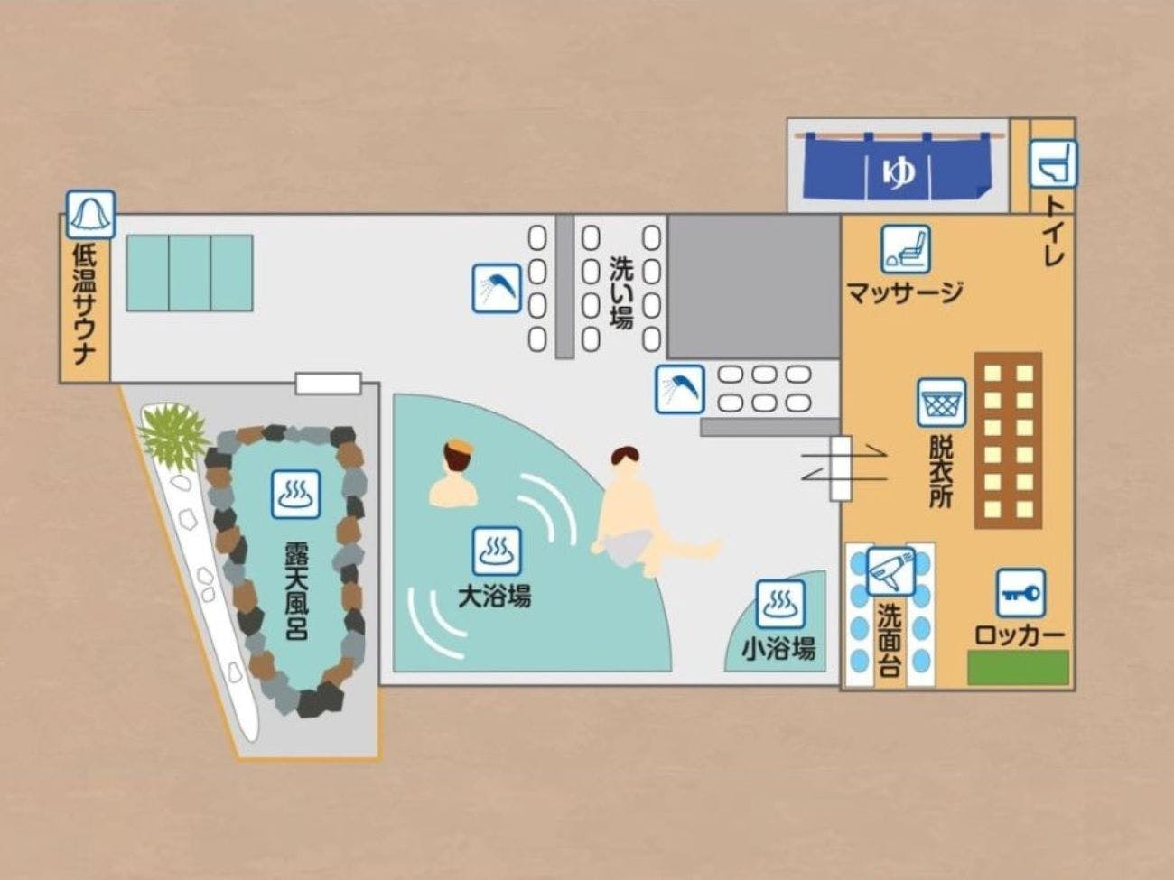 大浴場案内図02