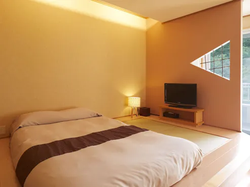 【客室一例】別館露天風呂付き客室(ダブル)