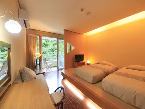 【客室一例】別館露天風呂付き客室(ツイン)