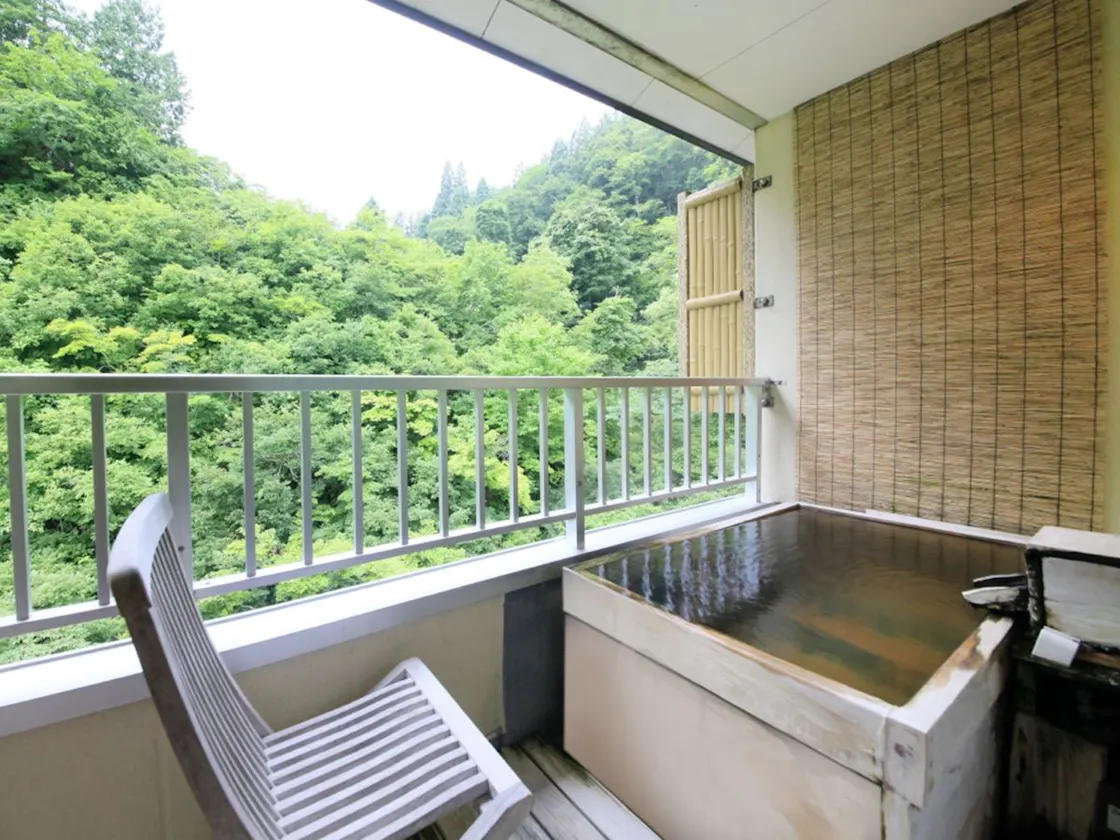 【客室一例】別館露天風呂付き客室(ツイン)