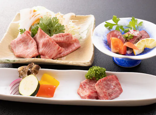 【ご夕食一例】前沢牛尽くし