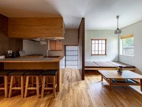 【近畿・関西／京都府河原町・烏丸・大宮周辺の高級貸し別荘・コテージ・ログハウス】宿坊KANETSUNE