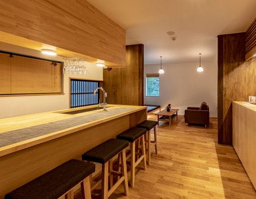 宿坊KANETSUNE　ダイニングキッチン