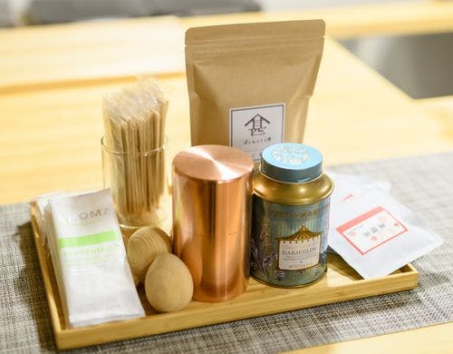 宿坊KANETSUNE　お茶、紅茶、薬茶等