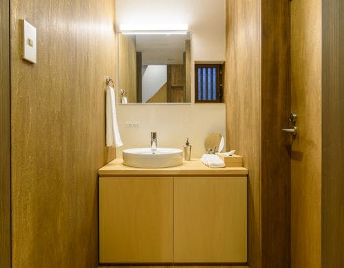 宿坊KANETSUNE　１F洗面所