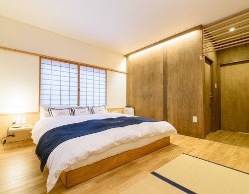 宿坊KANETSUNE　２Fキングベッドルーム