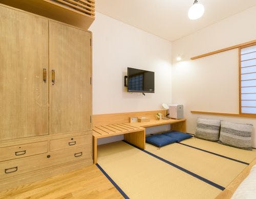 宿坊KANETSUNE２F　キングベッドルーム