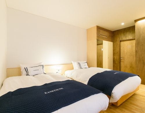 宿坊KANETSUNE　２F　ツインベッドルーム