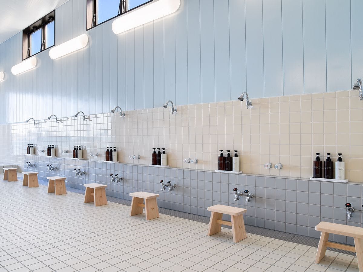 *【เซ็นโต มินาโตะ โนะ ยุ】พื้นที่อาบน้ำชาย.