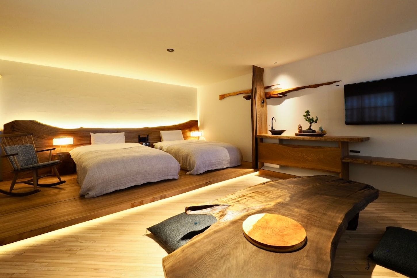 １Fリビング&ベッドルーム