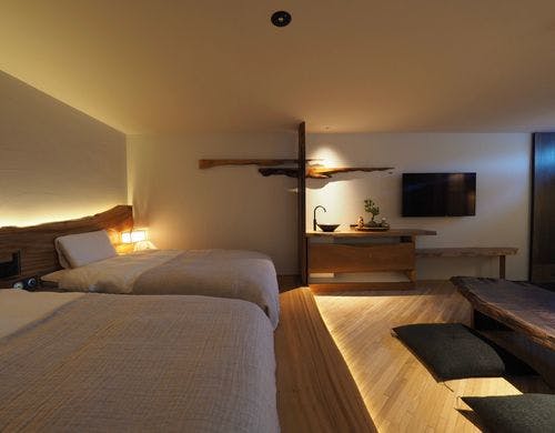 クスノキの天然アロマベッドルーム