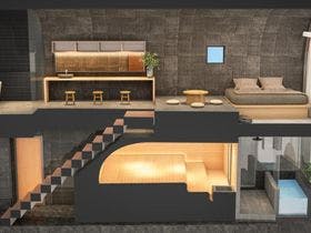 【お茶の水・九段のライフスタイルホテル】Boutique Sauna ARCH