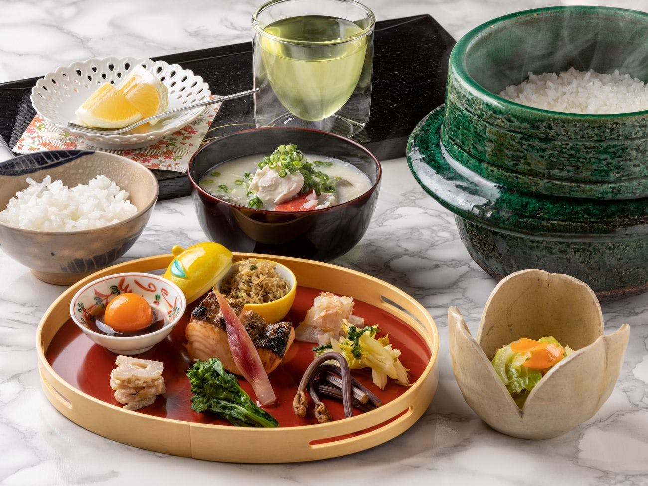 祇園椿の和朝食（一例）