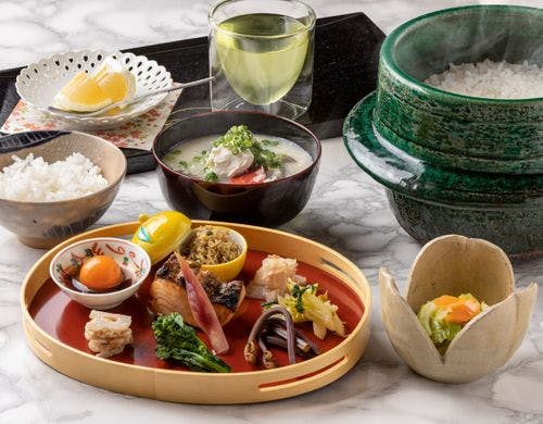 祇園椿の和朝食（一例）