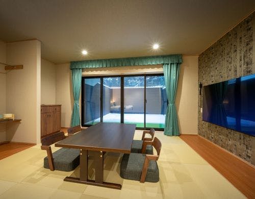 客室専用のドッグラン