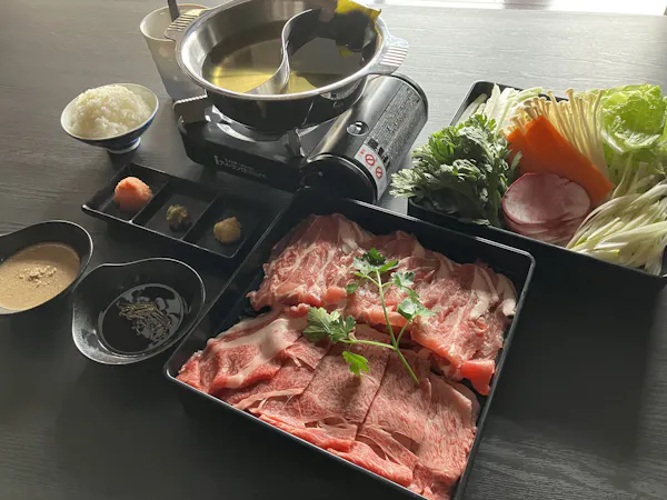 【和豚もち豚しゃぶしゃぶコース】和と欧の饗宴 1泊2食