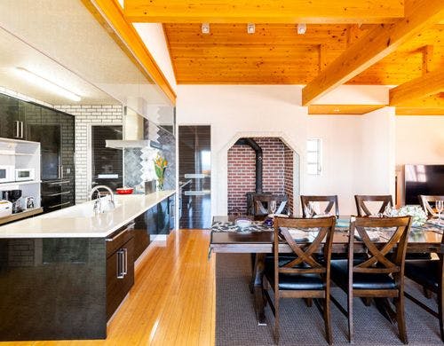 ダイニングとキッチン