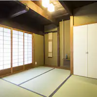 ห้องสไตล์ญี่ปุ่นข้างพื้นดิน