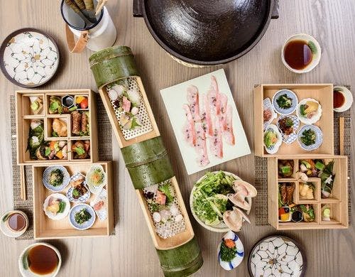 夕食一例<BR>※お食事は別途料金