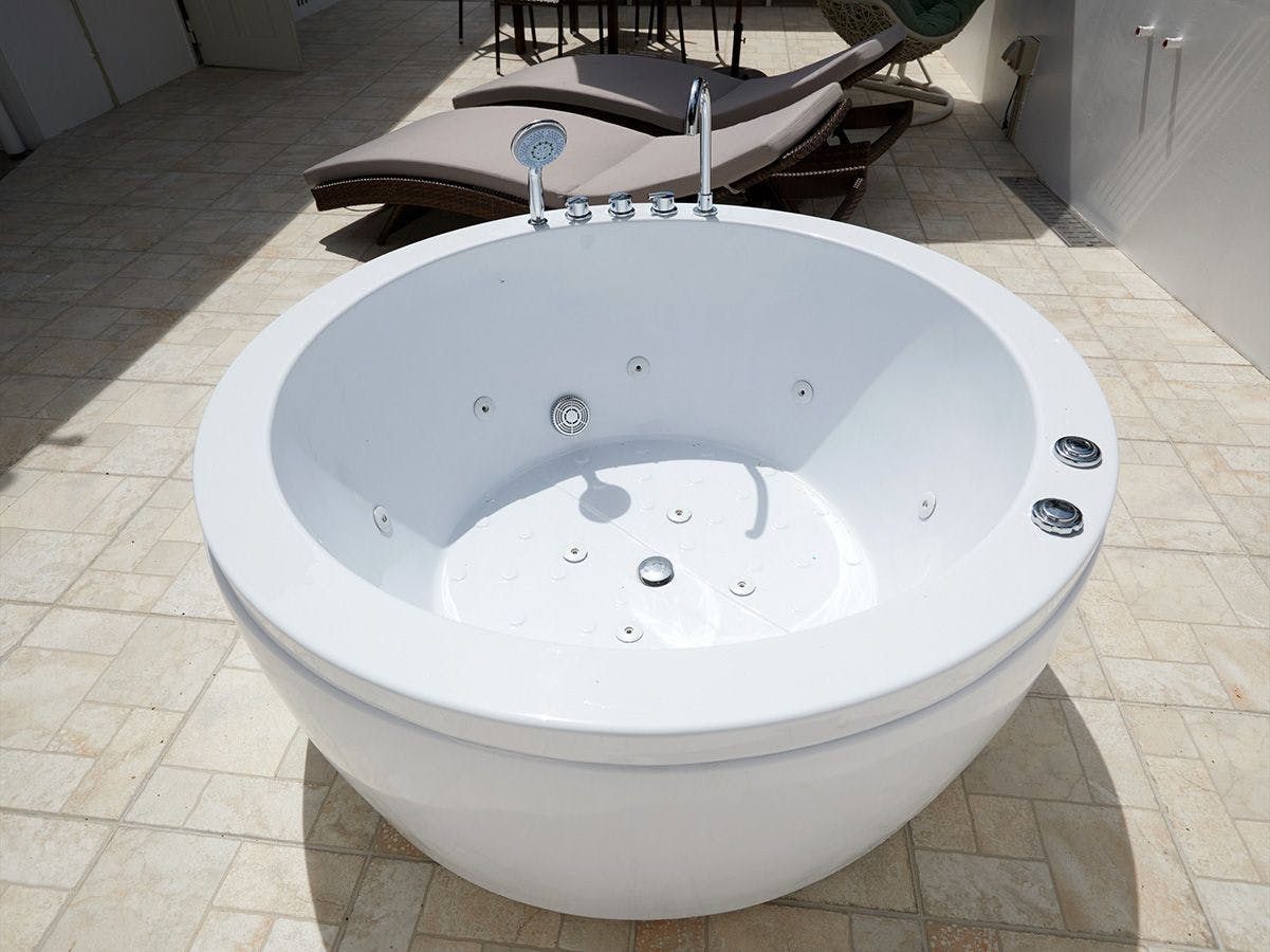 【お風呂】ジャグジー（テラス）