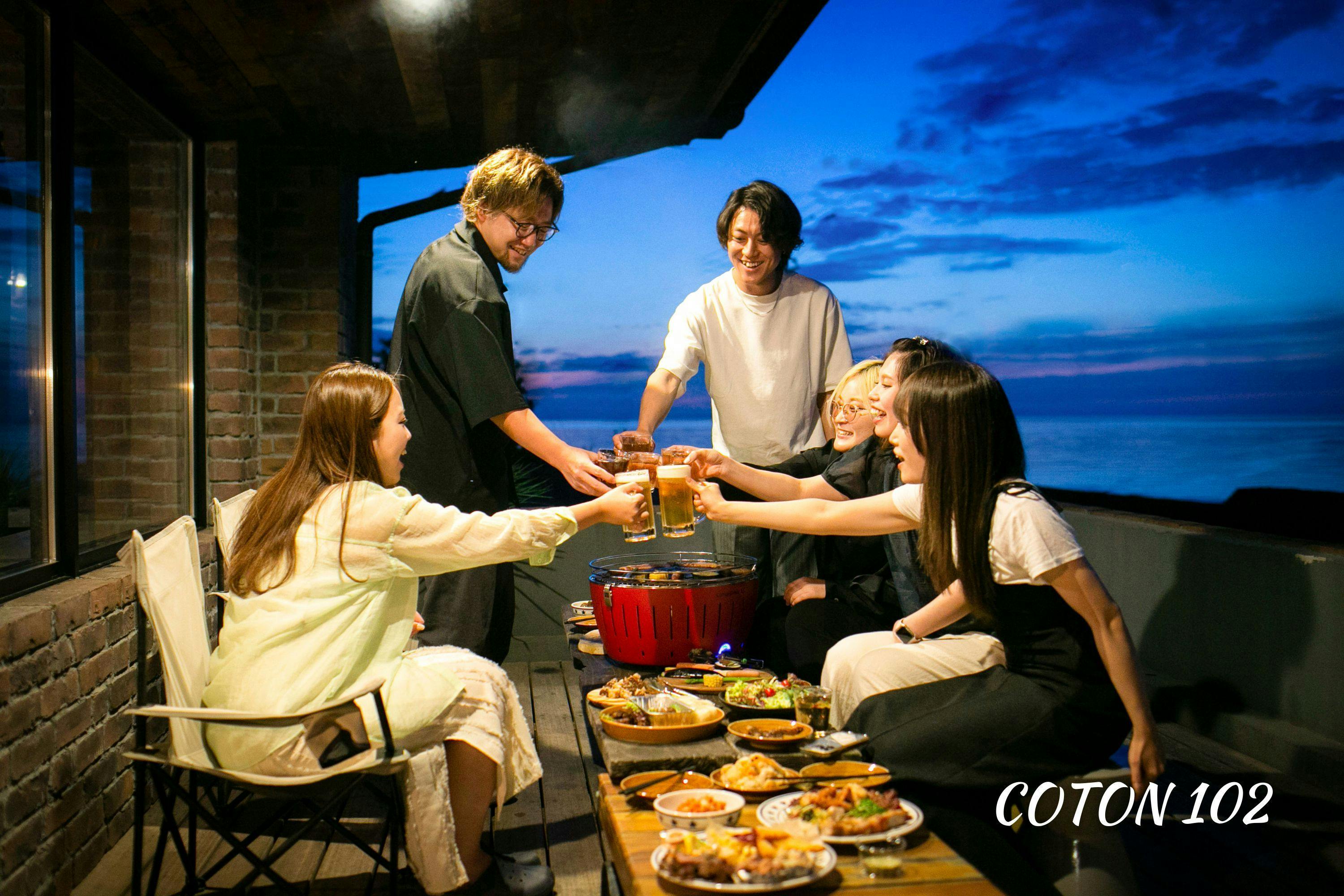 カラーパレットの空泊(そらはく) COTON -泊Rutto