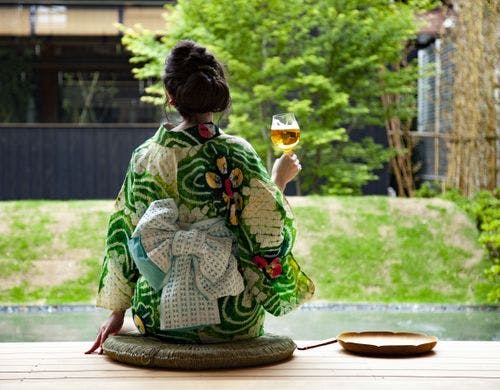 鎌倉観光後のひと時