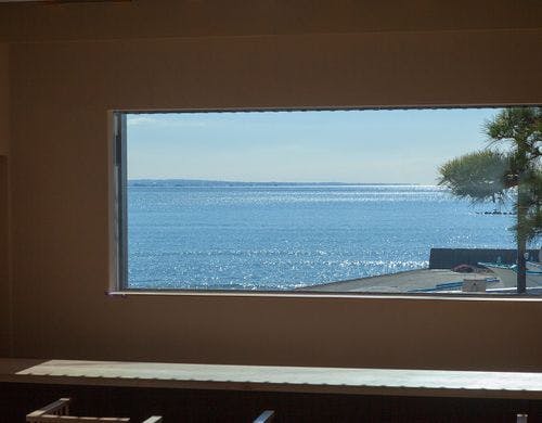 客室からのオーシャンビュー