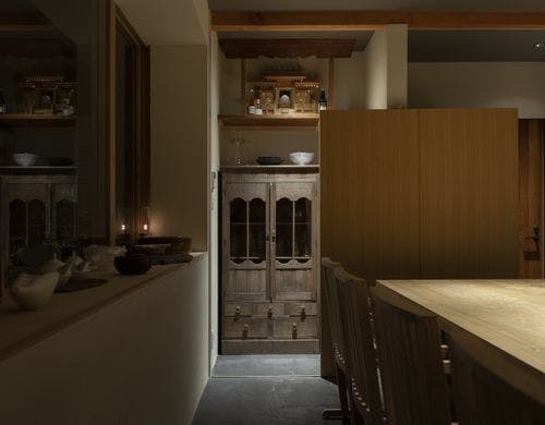 プライベートラウンジでのひと時