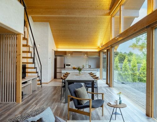 【Ｂ棟】リビングダイニング