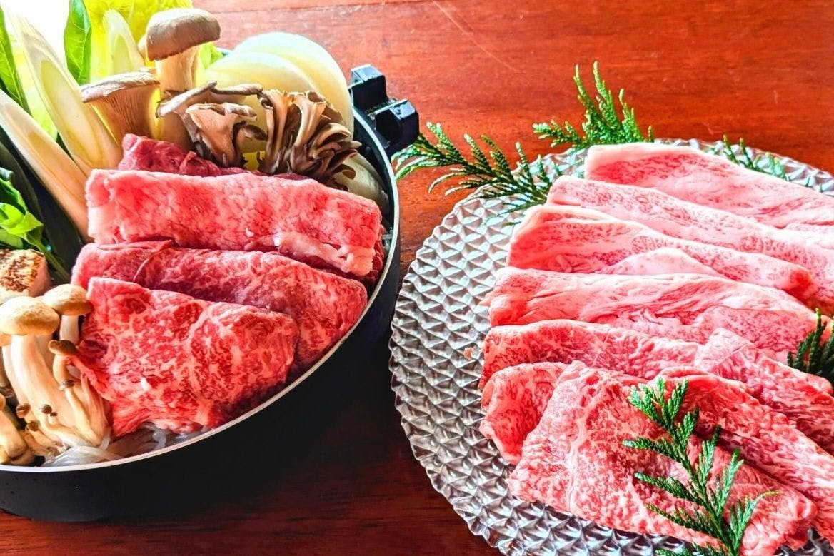 比婆牛すき焼き