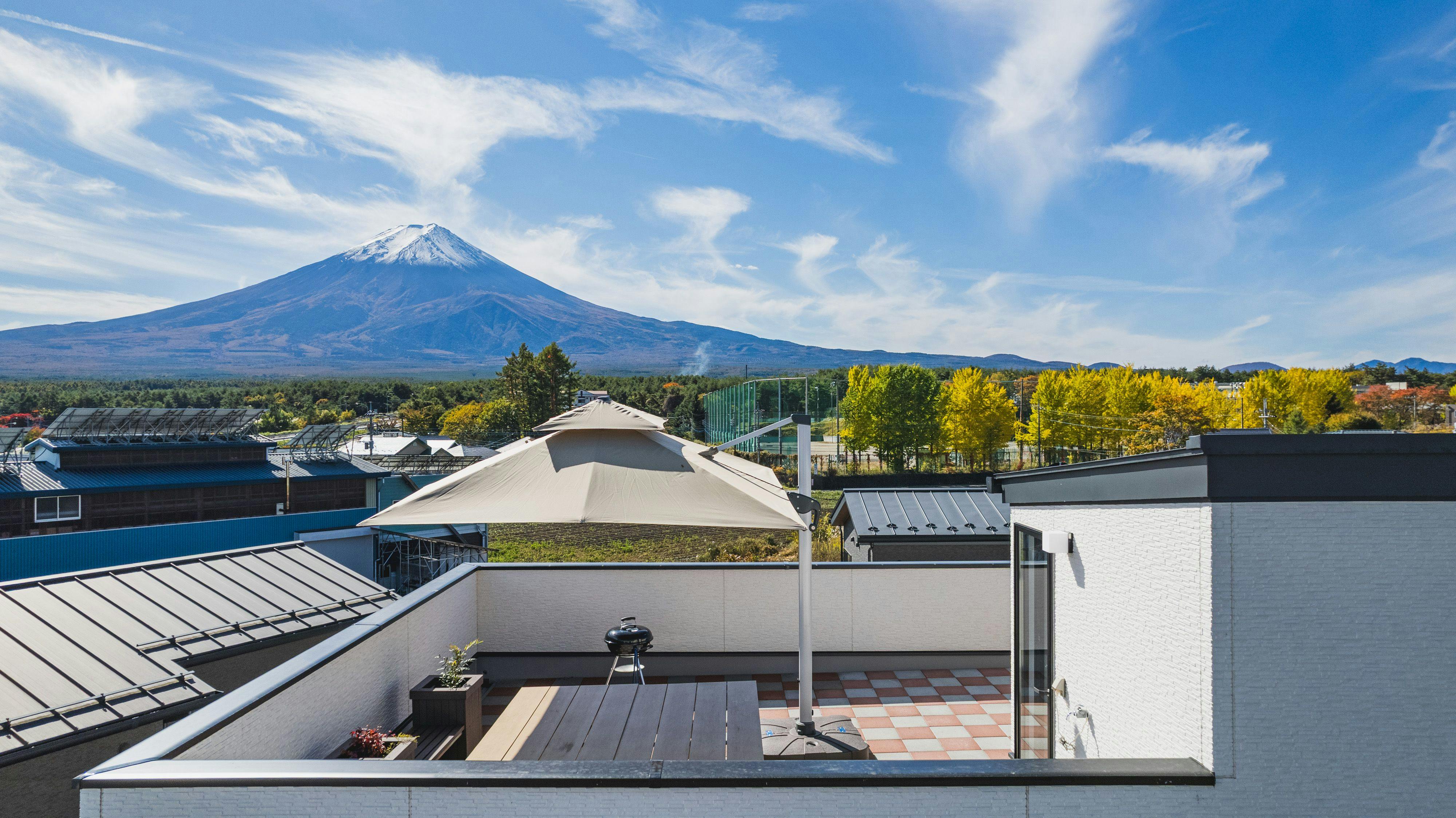 【素泊り】富士山一望！一棟貸切で楽しむプライベートステイ