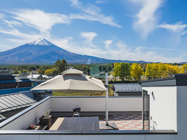 【素泊り】富士山一望!一棟貸切で楽しむプライベートステイ