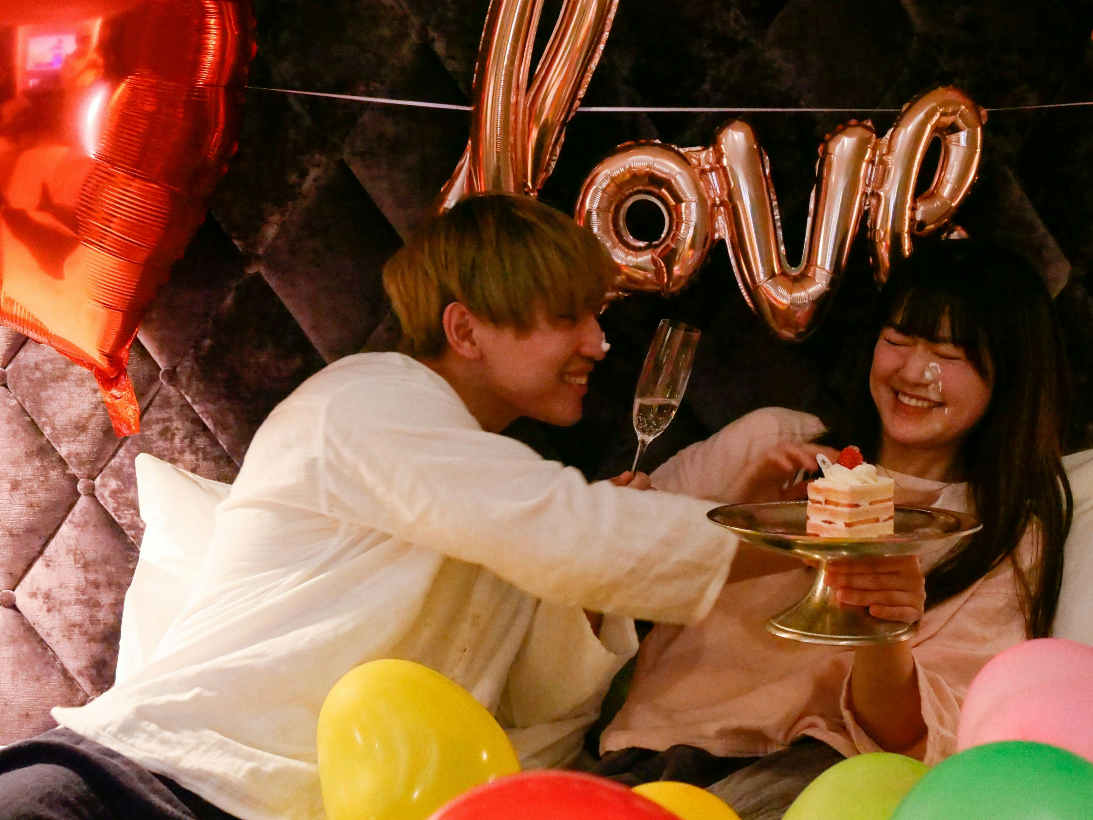 バレンタイン装飾