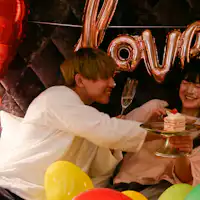 バレンタイン装飾