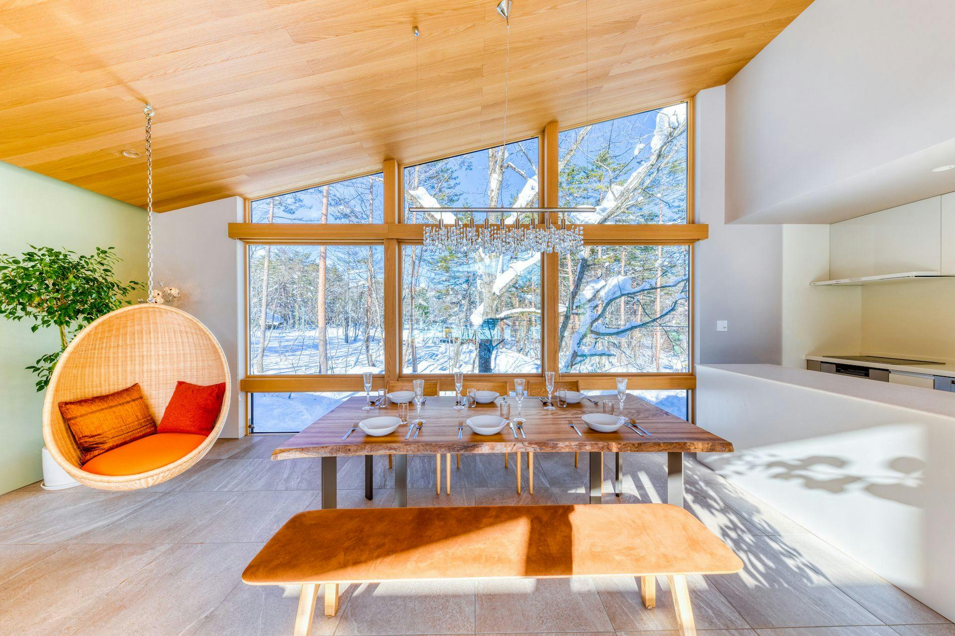 Hakuba Amber Resortのダイニング